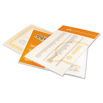 GBC® Economy Thermal Laminating Pouches, 3 Mil, 9" X 11.5", Gloss Clear, 200-box freeshipping - TVN Wholesale